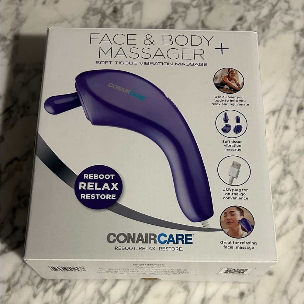 ConairCare Purple Face & Body Massager